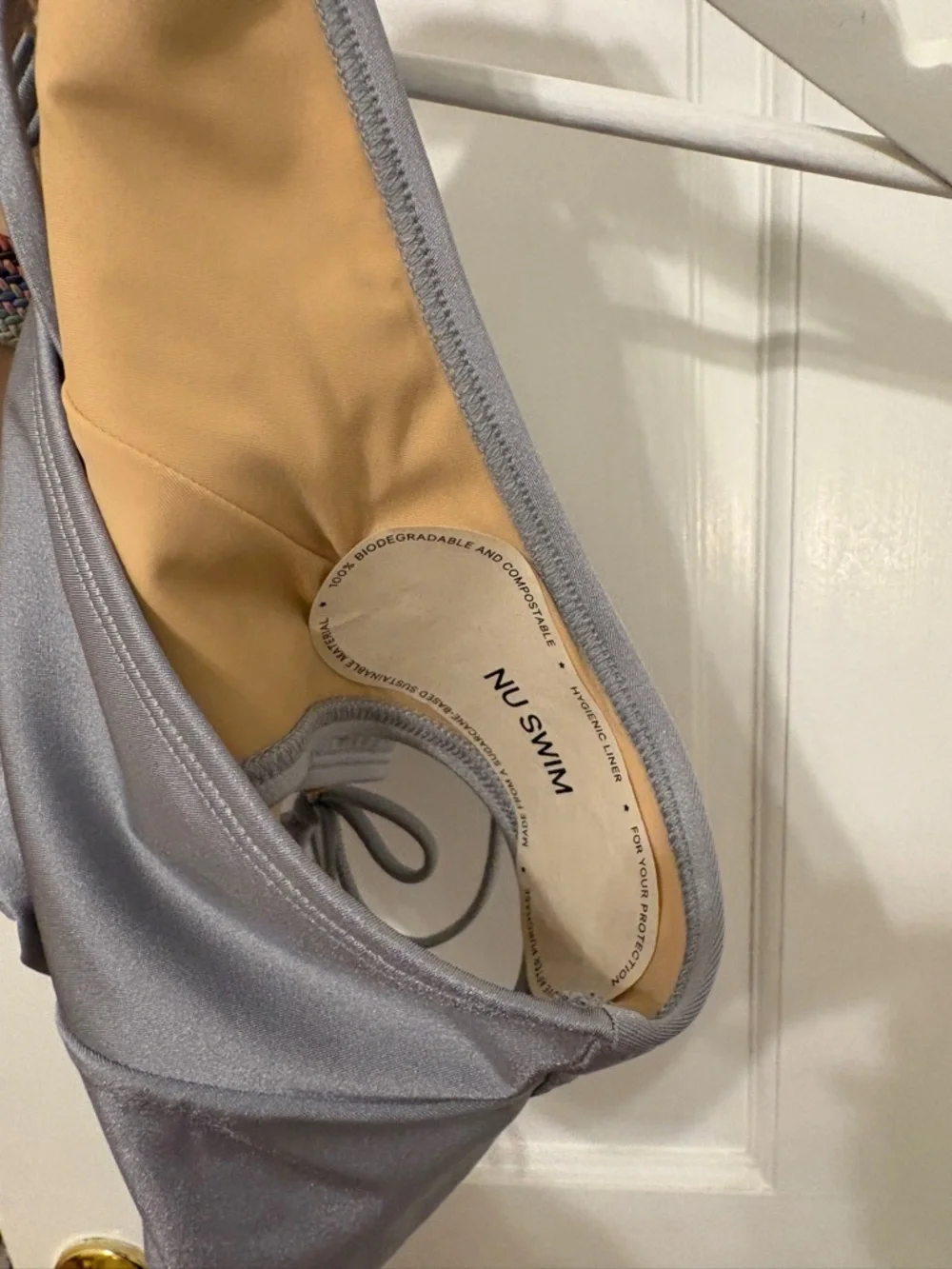 New with tags Nu Swim Silver Disco suit - Picture 4 of 6